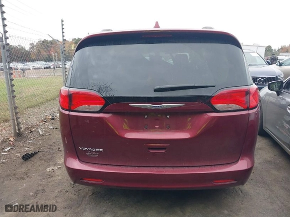 2020 Chrysler Voyager LXI with VIN 2C4RC1DG0LR256886, listed as a IAAI auction lot 40754220 with NaN miles. Bid and sale history available at carsss.com. Image 16.