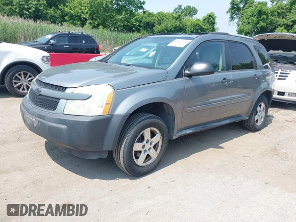 2005 Chevrolet Equinox LS z VIN 2CNDL23F356040037, wystawiony jako IAAI lot #42468359 z przebiegiem 154 544 mil mil oraz . Historia ofert i sprzedaży dostępna na DreamBid. Obrazek 2.