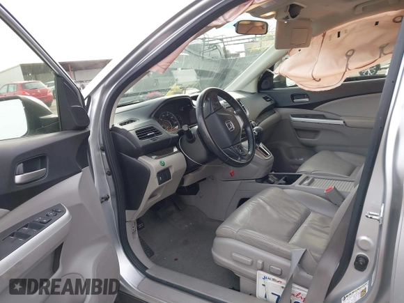2012 Honda CR-V EX-L with VIN JHLRM4H79CC029149, listed as a IAAI auction lot 40909967 with 100,141 mi miles. Bid and sale history available at carsss.com. Image 5.