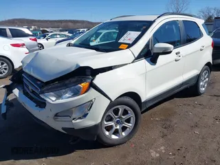 2020 Ford EcoSport SE with VIN MAJ3S2GE0LC322232, listed as a IAAI auction lot 41727787 with 37,163 mi miles. Bid and sale history available at carsss.com. Image 18.