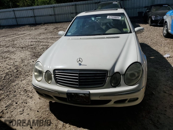 2005 Mercedes-Benz E 5.0L with VIN WDBUF70J25A682042, listed as a Copart auction lot 42377605 with 184,808 mi miles and Non Repairable. Bid and sale history available at carsss.com. Image 5.