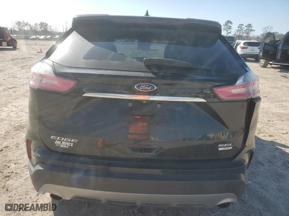 2019 Ford Edge SEL with VIN 2FMPK3J95KBB21210, listed as a Copart auction lot 45993705 with 106,365 mi miles and Salvage Title. Bid and sale history available at carsss.com. Image 6.