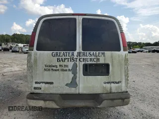 2002 Chevrolet Express z VIN 1GAHG39R021176117, wystawiony jako Copart lot #59724485 z przebiegiem 95 364 mil mil oraz Czysty tytuł • Clean title. Historia ofert i sprzedaży dostępna na DreamBid. Obrazek 6.
