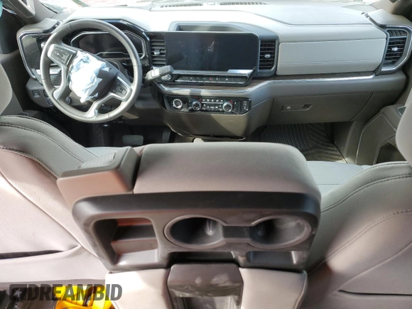 2024 Chevrolet Silverado 1500 LT with VIN 3GCPDDEK6RG295201, listed as a Copart auction lot 76599394 with 0 mi miles and Salvage Title. Bid and sale history available at carsss.com. Image 8.