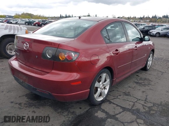 2006 Mazda 3 S Grand Touring with VIN JM1BK323X61400419, listed as a IAAI auction lot 41956552 with 163,245 mi miles and . Bid and sale history available at DreamBid. Image 4.