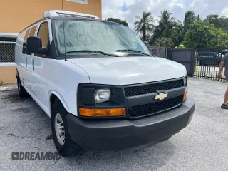 2016 Chevrolet Express Cargo with VIN 1GCWGBFF8G1140475, listed as a Copart auction lot 66705295 with 225,788 mi miles and Clean title. Bid and sale history available at DreamBid. Image 1.