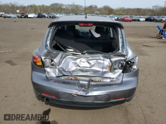 2005 Mazda 3 s with VIN JM1BK343951221655, listed as a Copart auction lot 54389825 with 95,052 mi miles and Salvage Title. Bid and sale history available at DreamBid. Image 6.