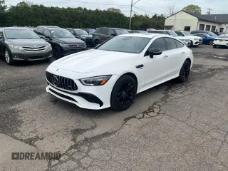 2019 Mercedes-Benz AMG GT 53 z VIN WDD7X6BB3KA004106, wystawiony jako Copart lot #55796485 z przebiegiem 54 825 mil mil oraz Tytuł czysty. Historia ofert i sprzedaży dostępna na DreamBid. Obrazek 1.