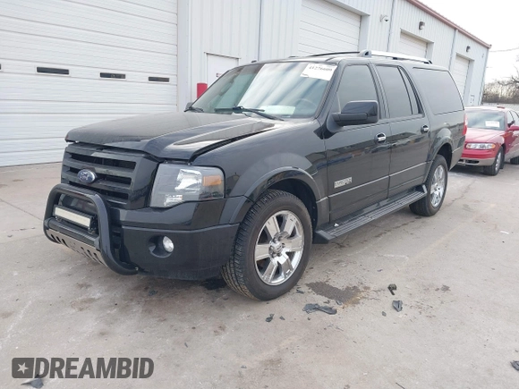 2008 Ford Expedition EL Limited with VIN 1FMFK20568LA60088, listed as a IAAI auction lot 41276609 with 126,187 mi miles. Bid and sale history available at carsss.com. Image 17.