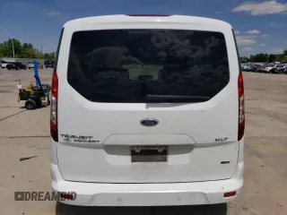 2015 Ford Transit Connect XLT with VIN NM0GE9F78F1198030, listed as a Copart auction lot 55994265 with 187,440 mi miles and Salvage title. Bid and sale history available at DreamBid. Image 6.