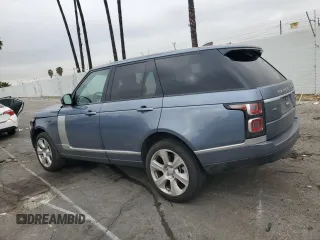 2019 Land Rover Range Rover HSE with VIN SALGS2SV9KA550350, listed as a Copart auction lot 84852544 with 58,602 mi miles and Salvage title. Bid and sale history available at DreamBid. Image 2.