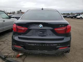 2019 BMW X6 xDrive35i with VIN 5UXKU2C5XK0Z62856, listed as a Copart auction lot 49813375 with 87,183 mi miles and Salvage Title. Bid and sale history available at carsss.com. Image 6.