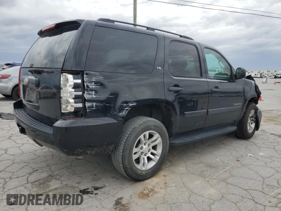2008 Chevrolet Tahoe LS with VIN 1GNFC13C18R137475, listed as a Copart auction lot 49703255 with 126,667 mi miles and Salvage title. Bid and sale history available at DreamBid. Image 3.