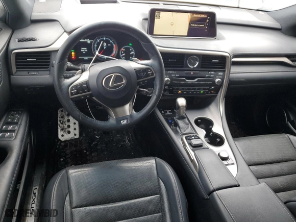2016 Lexus RX 350 F Sport with VIN 2T2BZMCAXGC020018, listed as a Copart auction lot 43612725 with 133,856 mi miles and Salvage Title. Bid and sale history available at carsss.com. Image 8.