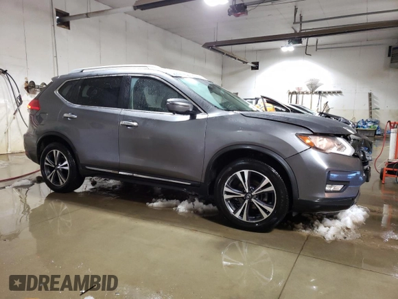 2017 Nissan Rogue S with VIN JN8AT2MV0HW262918, listed as a Copart auction lot 41687643 with 77,417 mi miles and . Bid and sale history available at DreamBid. Image 4.