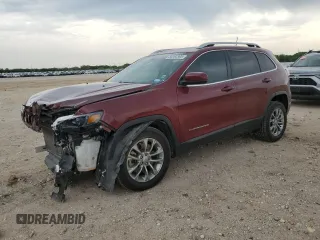 2020 Jeep Cherokee Altitude with VIN 1C4PJLLB4LD581137, listed as a Copart auction lot 55082395 with 63,685 mi miles and Salvage title. Bid and sale history available at DreamBid. Image 1.