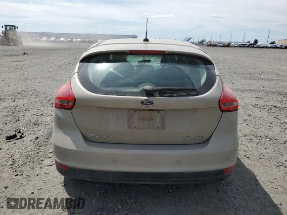 2017 Ford Focus Titanium with VIN 1FADP3N24HL279705, listed as a Copart auction lot 60169005 with 80,146 mi miles and Salvage title. Bid and sale history available at DreamBid. Image 6.