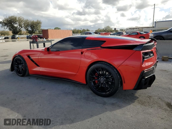 2015 Chevrolet Corvette Z51 2LT with VIN 1G1YK2D78F5123114, listed as a Copart auction lot 85503114 with 58,452 mi miles and Salvage title. Bid and sale history available at DreamBid. Image 2.