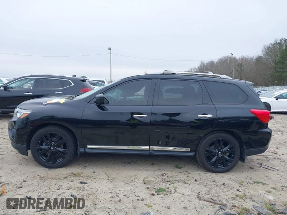 2017 Nissan Pathfinder SV with VIN 5N1DR2MN5HC679665, listed as a IAAI auction lot 41385888 with 104,498 mi miles and . Bid and sale history available at DreamBid. Image 14.