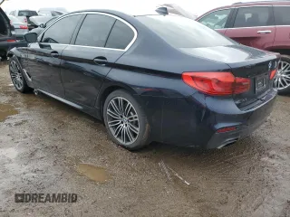 2020 BMW 5 Series z VIN WBAJB1C04LCD27469, wystawiony jako Copart lot #85962264 z przebiegiem 112 807 mil mil oraz Czysty tytuł • Clean title. Historia ofert i sprzedaży dostępna na DreamBid. Obrazek 2.