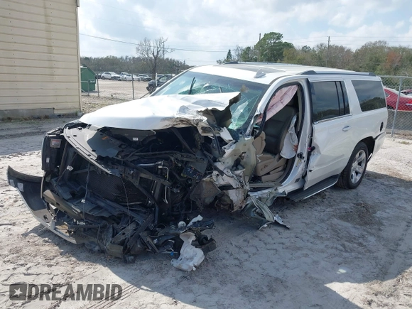 2017 Chevrolet Suburban Premier with VIN 1GNSKJKC0HR288648, listed as a IAAI auction lot 41579677 with Not Provided miles and . Bid and sale history available at DreamBid. Image 2.