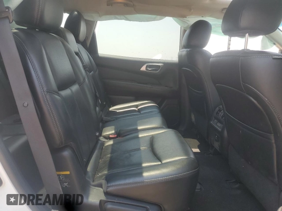 2015 Nissan Pathfinder SL z VIN 5N1AR2MMXFC652386, wystawiony jako Copart lot #59225715 z przebiegiem 76 089 mil mil oraz Szkoda całkowita • Salvage title. Historia ofert i sprzedaży dostępna na DreamBid. Obrazek 10.