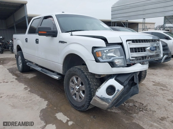 2014 Ford F-150 XL with VIN 1FTFW1EF0EKF28919, listed as a IAAI auction lot 41589801 with NaN miles. Bid and sale history available at carsss.com. Image 1.