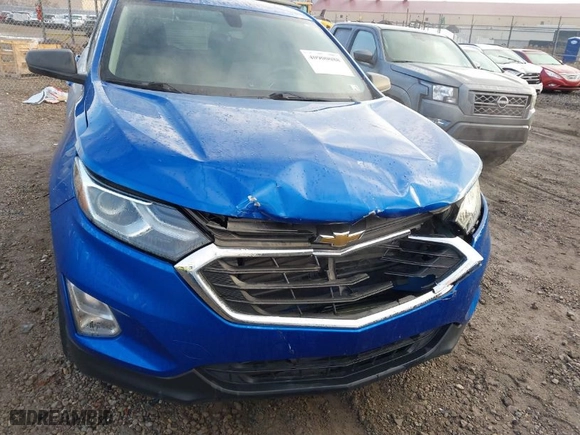 2019 Chevrolet Equinox LS with VIN 3GNAXSEV1KS521666, listed as a IAAI auction lot 40900088 with 77,573 mi miles. Bid and sale history available at carsss.com. Image 6.