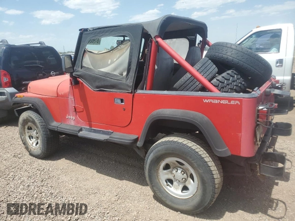 1991 Jeep Wrangler with VIN 2J4FY29SXMJ145229, listed as a Copart auction lot 61902315 with 188,786 mi miles and Clean title. Bid and sale history available at DreamBid. Image 2.