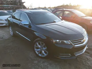 2020 Chevrolet Impala Premier with VIN 1G1105S36LU110159, listed as a IAAI auction lot 41582654 with 92,168 mi miles. Bid and sale history available at carsss.com. Image 1.