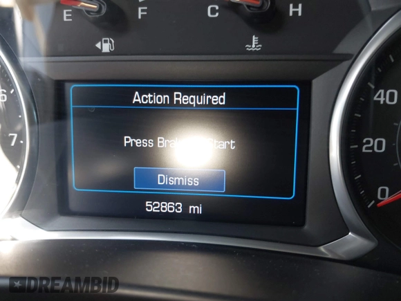 2022 Chevrolet Equinox LT with VIN 3GNAXKEV8NL106777, listed as a IAAI auction lot 42013199 with 52,863 mi miles. Bid and sale history available at carsss.com. Image 16.
