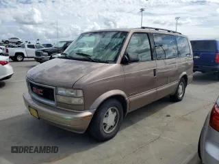 2000 GMC Safari Passenger with VIN 1GKDM19W7YB523894, listed as a Copart auction lot 74996334 with 0 mi miles and Salvage Title. Bid and sale history available at carsss.com. Image 1.