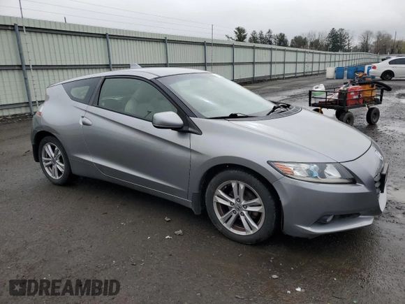 2012 Honda CR-Z EX with VIN JHMZF1D65CS003722, listed as a Copart auction lot 51657965 with 134,779 mi miles and Salvage Title. Bid and sale history available at DreamBid. Image 4.