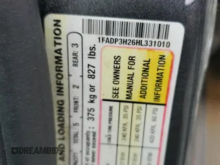2017 Ford Focus SEL with VIN 1FADP3H26HL331010, listed as a Copart auction lot 49984885 with 132,163 mi miles and Salvage Title. Bid and sale history available at carsss.com. Image 14.