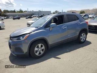 2019 Chevrolet Trax LT z VIN KL7CJLSB4KB941661, wystawiony jako Copart lot #57122265 z przebiegiem 62 596 mil mil oraz Szkoda całkowita • Salvage title. Historia ofert i sprzedaży dostępna na DreamBid. Obrazek 1.