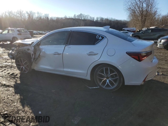 2022 Acura ILX Premium with VIN 19UDE2F73NA001469, listed as a Copart auction lot 85269574 with 27,485 mi miles and Salvage Title. Bid and sale history available at DreamBid. Image 2.