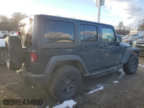 2018 Jeep Wrangler JK Unlimited Sport S with VIN 1C4BJWDG9JL897920, listed as a Copart auction lot 44058795 with 95,142 mi miles and Clean Title. Bid and sale history available at carsss.com. Image 3.