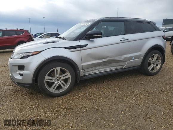 2012 Land Rover Range Rover Evoque Dynamic Premium with VIN SALVT1BG7CH655011, listed as a Copart auction lot 66223145 with 157,302 mi miles and Salvage title. Bid and sale history available at DreamBid. Image 1.