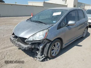 2010 Honda Fit Sport with VIN JHMGE8H44AS022724, listed as a IAAI auction lot 41835556 with 97,165 mi miles. Bid and sale history available at carsss.com. Image 2.