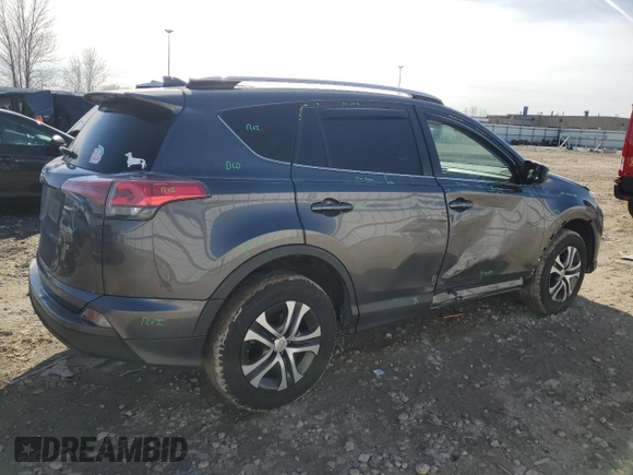 2016 Toyota RAV4 LE with VIN JTMZFREV6GD085539, listed as a Copart auction lot 48252565 with 125,855 mi miles and Clean Title. Bid and sale history available at DreamBid. Image 3.