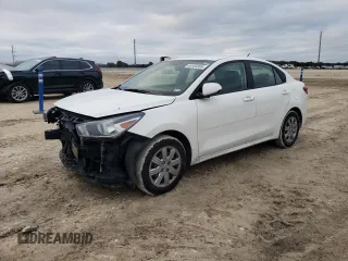 2022 Kia Rio LX with VIN 3KPA24AD7NE463632, listed as a Copart auction lot 45103355 with 70,898 mi miles and Salvage Title. Bid and sale history available at carsss.com. Image 1.