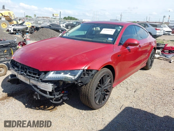 2015 Audi A7 Prestige with VIN WAU2GAFC5FN025755, listed as a IAAI auction lot 42468703 with 111,781 mi miles and . Bid and sale history available at DreamBid. Image 18.