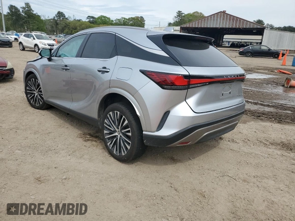 2023 Lexus RX with VIN 2T2BAMBA4PC022193, listed as a Copart auction lot 50361965 with 0 mi miles and Salvage Title. Bid and sale history available at carsss.com. Image 2.