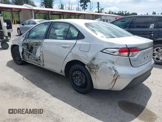 2024 Toyota Corolla LE z VIN 5YFB4MDE2RP107029, wystawiony jako IAAI lot #42585463 z przebiegiem Nie podano mil oraz . Historia ofert i sprzedaży dostępna na DreamBid. Obrazek 3.