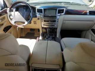 2015 Lexus LX 570 with VIN JTJHY7AXXF4167030, listed as a Copart auction lot 68377784 with 41,136 mi miles and Salvage Title. Bid and sale history available at DreamBid. Image 8.