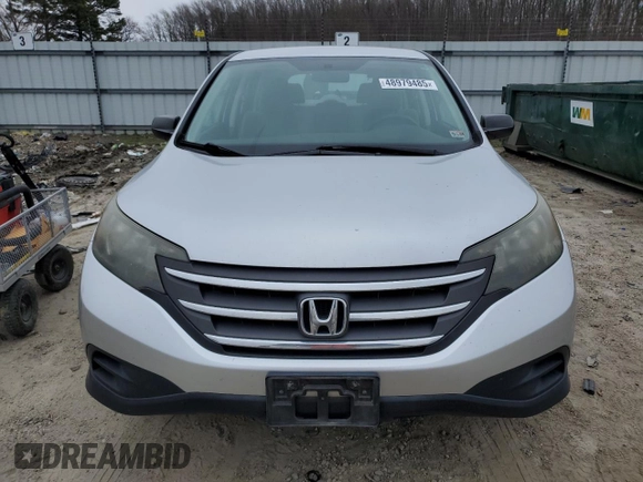 2014 Honda CR-V LX with VIN 2HKRM4H37EH711271, listed as a Copart auction lot 48979485 with 123,075 mi miles and Salvage Title. Bid and sale history available at carsss.com. Image 5.
