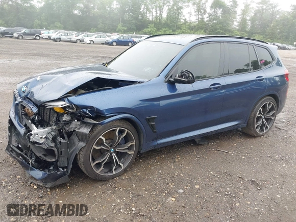 2020 BMW X3 M Competition z VIN 5YMTS0C03L9B74349, wystawiony jako IAAI lot #42532945 z przebiegiem 41 604 mil mil oraz . Historia ofert i sprzedaży dostępna na DreamBid. Obrazek 18.
