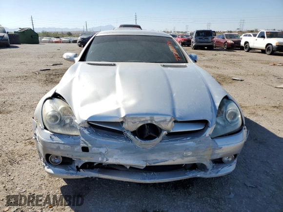 2006 Mercedes-Benz SLK-Class 3.5L with VIN WDBWK56F86F082478, listed as a Copart auction lot 74726694 with 65,308 mi miles and Salvage Title. Bid and sale history available at carsss.com. Image 5.