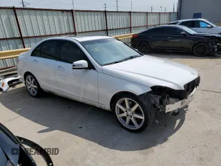 2013 Mercedes-Benz C 350 Sport with VIN WDDGF5HB2DA879863, listed as a Copart auction lot 52865914 with 50,273 mi miles and Clean Title. Bid and sale history available at DreamBid. Image 4.