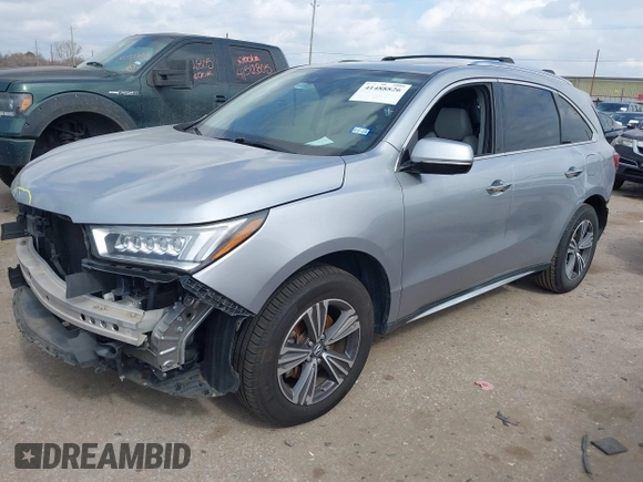 2018 Acura MDX with VIN 5J8YD3H3XJL003576, listed as a IAAI auction lot 41488826 with 92,322 mi miles and . Bid and sale history available at carsss.com. Image 2.